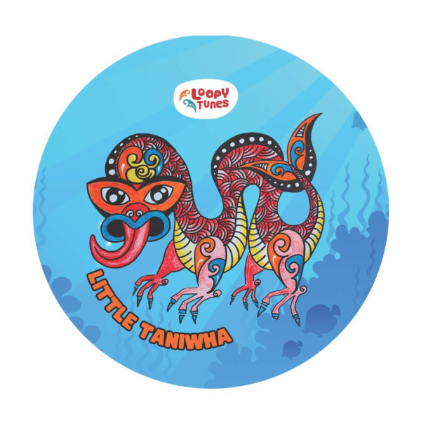 'Little Taniwha' Button Badge